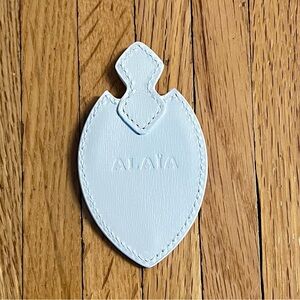 NWOT Alaia Mini White Leather Bag Purse Mirror